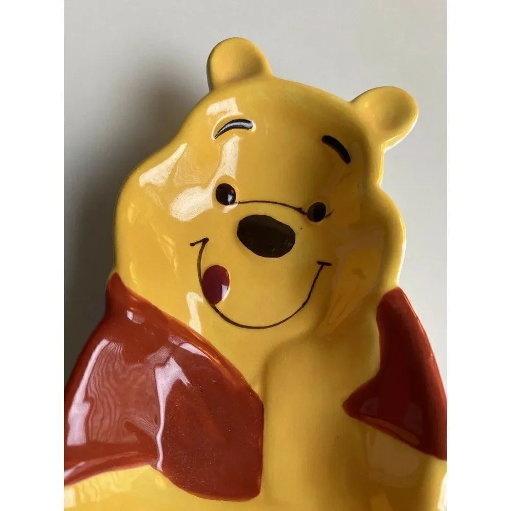 Disney Winnie The Pooh Figure Spoon Rest Utensil Kitchen Ceramic NEW‎